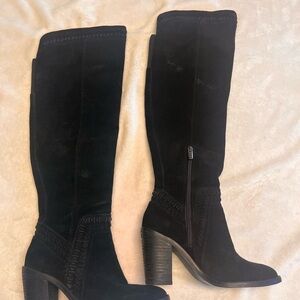 Women’s Vince Camuto black suede boots